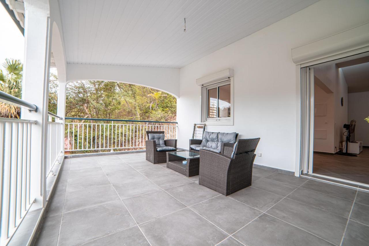 Promo ! Charmant Havre De Paix Ventile En Campagne Le Gosier  Exterior foto
